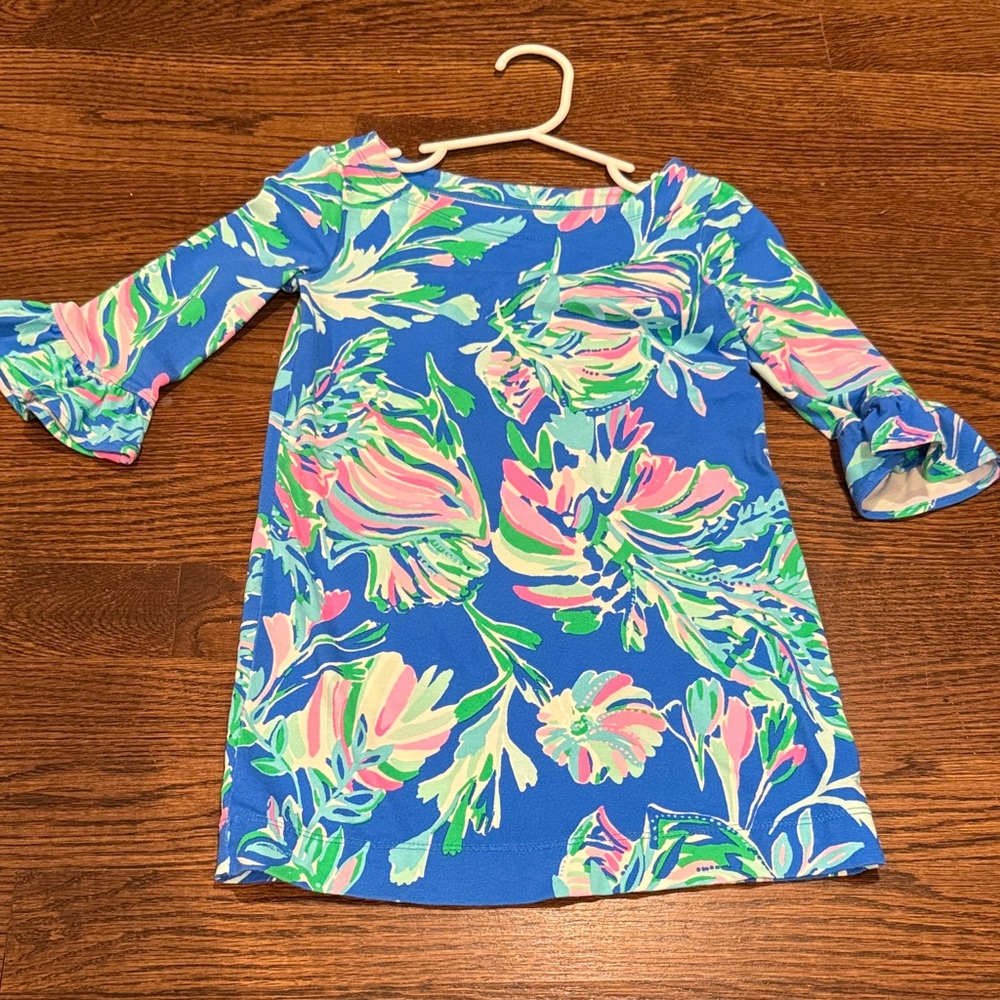 Lilly Pulitzer Vibrant Floral Kids Dress size 2-3